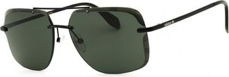 adidas OR0017 02N Matte Black/Green