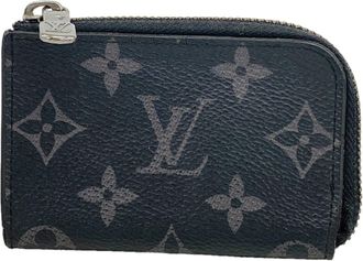 Louis Vuitton Black Coin Purse/Coin Case (Pre-Owned)