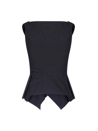 Vivienne Westwood Womens Top Black Cotton