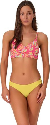 Sunsets Lyla Bralette Bikini Swimsuit Top in Magic Hour Crepe at Nordstrom, Size 3X-Large