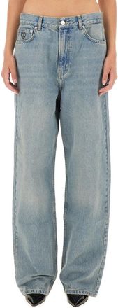 Moschino Denim Loose Mid Rise Jeans