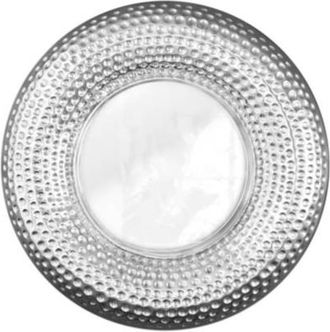 Global Interiors Runder Design Wandspiegel Orient ø 60 cm, Silber