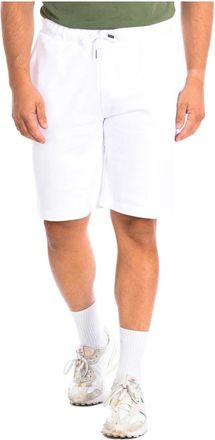 La Martina Sportieve Shorts - Heren - Korte Broeken - Wit - 3XL - Katoen - Korte Broeken