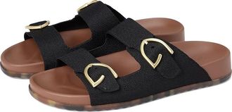 Rothy's The Buckle Slide Womens Sandals Black : 9.5 M, Synthetic