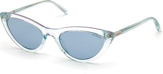 Guess GU3053 84X Womens Sunglasses Clear Size 55