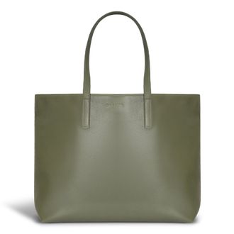 Champs Luggage Onyx / Leather Open Tote