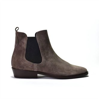 Cordani Womens Bromley Ankle Boots In Taupe Suede