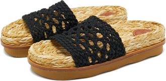 Chlo&eacute; Sandali con lavorazione alluncinetto - Toni neutri