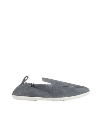Bottega Veneta Grey Slip-on Loafers