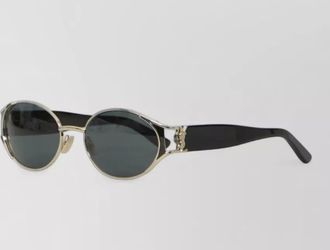Saint Laurent acetate round sunglasses
