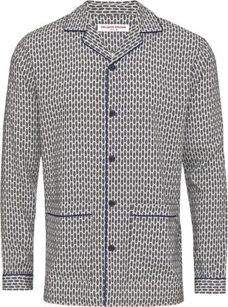 Orlebar Brown Gabel shirt - men - Lyocell - XXXL - Blue