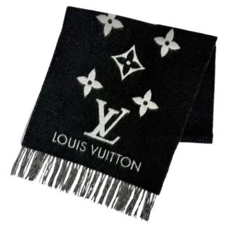 Louis Vuitton Pre-owned Cashmere Stole - Dames - Pre-owned - Zwart - Maat: ONE Size Kasjmier