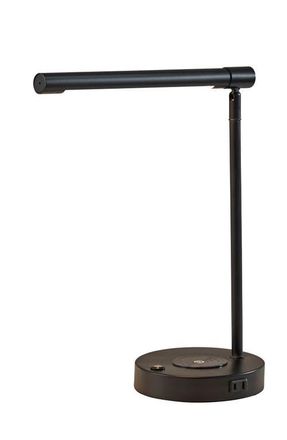 Adesso DAX LED Wireless Charging Desk Lamp in Black at Nordstrom