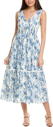 Taylor Lace Trim Midi Dress