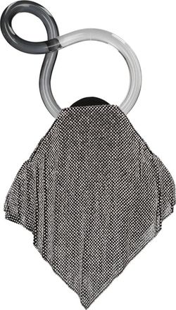 Benedetta Bruzziches Casper Little Lady tas - Dames - Handtassen - Grijs - ONE Size - Satijn - Tassen