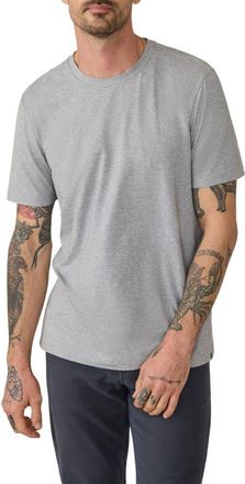 Faherty Movement Stretch T-Shirt in Rainier Grey Heather at Nordstrom Rack, Size Small