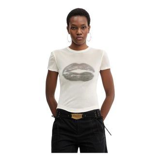 Miss Sixty Dames, Tops, Beige, Maat: L Denim