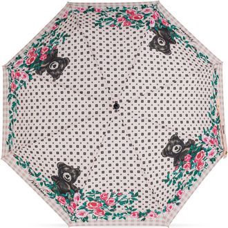 Moschino Folding Umbrella, Unisex, Cream