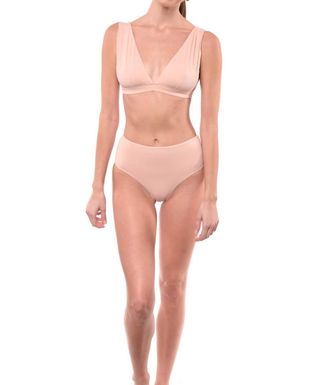 Sauipe Swimwear Natalie Bikini Top In Pink Blush