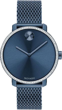 Movado Womens Bold Blue Dial Watch
