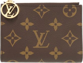 Louis Vuitton Brown Monogram Wallet (Bi-Fold) (Pre-Owned)