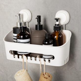 OEM Soporte De Ducha Reutilizable Con Ventosa, No Requiere Taladrar, Capacidad De Carga De 10 Kg, Para Azulejos Y Espejos, Accesorio De Ba&ntilde;o - Crezuo