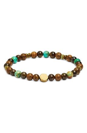 Caputo & Co. Element Flow Bead Bracelet in Turquoise at Nordstrom