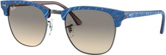 Ray-Ban RB3016/S Clubmaster 131032 Mens Sunglasses Blue Size 51