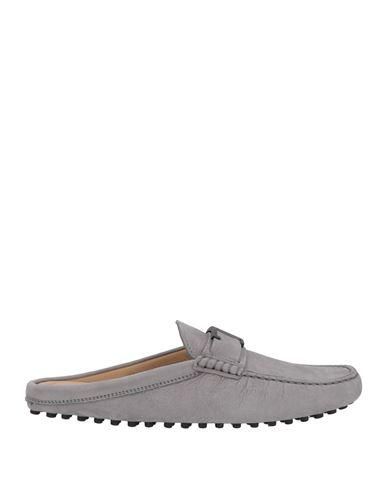 24PF new/TOD'S レザースライドミュール Mule Gray Tod's Mules & Clogs from $189.00 - on Stylight