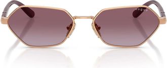 Vogue Sunglasses Vo4349 S 51528 H Rose Gold/Faded Purple Women
