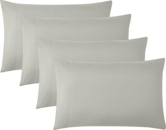 Southshore Fine Linens 4 Piece Pillow Case Set in Grey at Nordstrom Rack, Size King