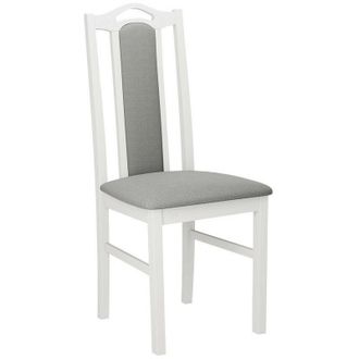 Mirjan24 Mobilier1 - Silla Victorville 139, Blanco, 97x43x48cm, Tapiz, De Madera, Madera, Muebles Ya Montados