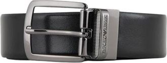 Emporio Armani Stijlvolle Riem - Heren - Riemen - Zwart - ONE Size - Accessoires