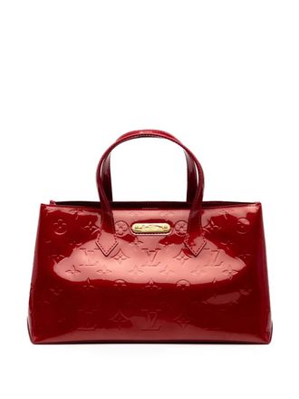 Louis Vuitton 2000-2025 Monogram Vernis Wilshire PM handbag - women - Leather - One Size - Red