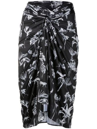 Lygia & Nanny Midi-rok - Zwart