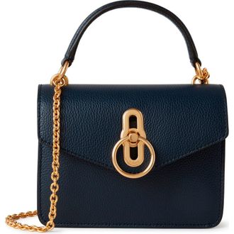 Mulberry Small Amberley Leather Crossbody Bag in Night Sky at Nordstrom