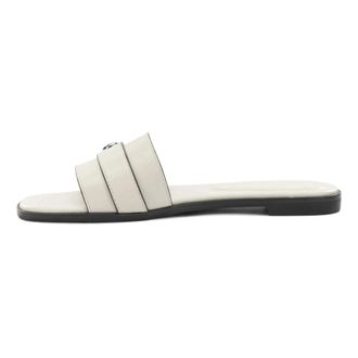 Tory Burch Romy Slide - female - Tory Burch - Sliders - White - 3 1/2 UK - Shoes