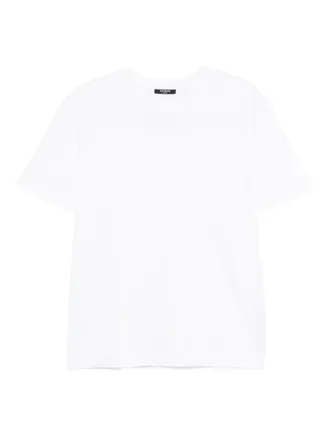 Balmain White Cotton T-shirt