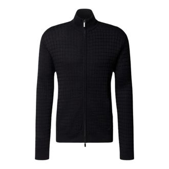 Emporio Armani Heren, Truien, Blauw, Maat: L Wol