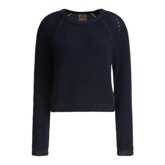 Rakk&igrave; Dames, Truien, Blauw, Maat: 2XS Katoen