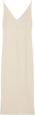 Marc O'Polo Abito midi a coste - Giallo