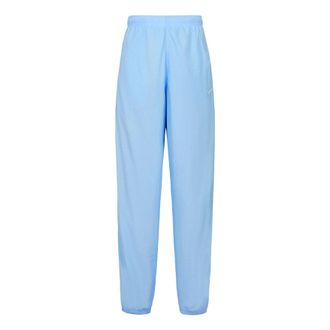 Nike Swoosh Embroidered Retro Nylon Sports Pants Light Blue CD6544-436