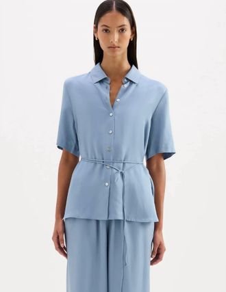 Nude Lucy Lawton Tencil Top In Blue