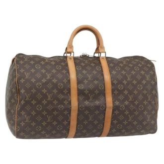 Louis Vuitton Pre-owned Weekend Bags, female, Brown, Size: ONE SIZE Pre-owned Boston Bag