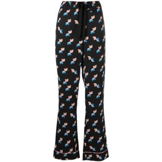 Diane Von F&uuml;rstenberg Pantaloni Veronica - - Trousers - Donna - Multicolore - M