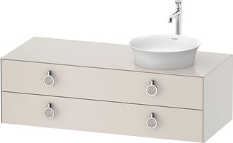 Duravit Duravit - Tulip Blanco, Mueble De Ba&ntilde;o Colgado En La Pared, Ancho