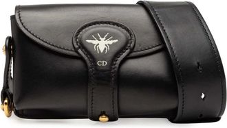 Dior Pre-owned Cross Body Bags, female, Black, Size: ONE SIZE Pre-owned Belt Pouch