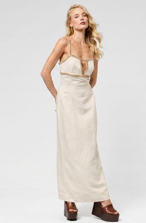 BTB Los Angeles Hudson Dress in Oatmeal at Nordstrom, Size X-Small