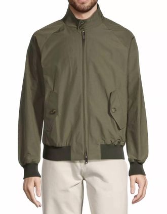 Club Room Mens Bomber Jacket In Olive