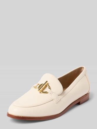 Lauren Ralph Lauren Loafer aus echtem Leder Modell BLAIKE in Offwhite, Gr&ouml;&szlig;e 37,5